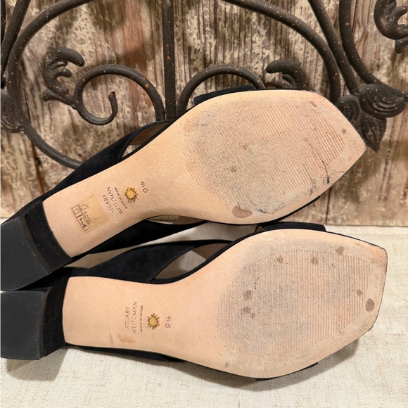 Stuart Weitzman shoes leather heels 9.5 - Picture 4 of 7